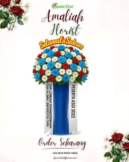 Standing Flowers Lake Side Klub Bogor Raya